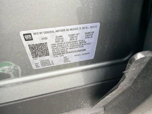 Sterling Gray Metallic 2025 Chevrolet Blazer 2LT