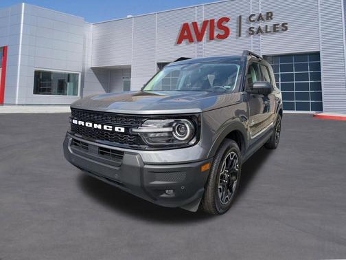 Carbonized Gray Metallic 2025 Ford Bronco Sport Outer Banks