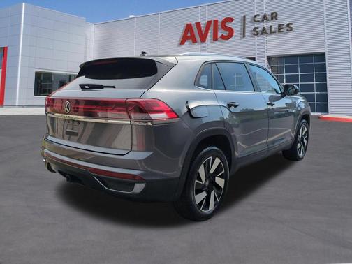 Gray 2025 Volkswagen Atlas Cross Sport 2.0T SE w/Technology