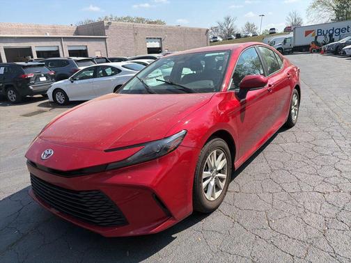 Supersonic Red 2025 Toyota Camry LE