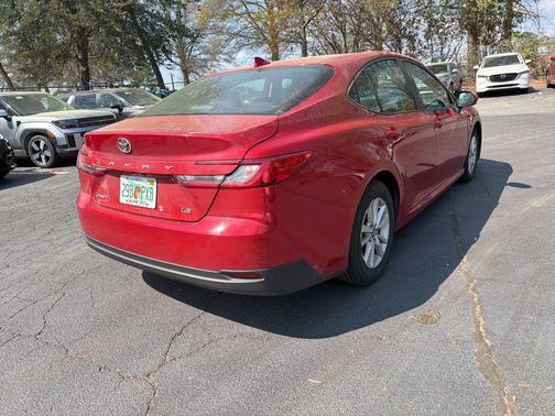 Supersonic Red 2025 Toyota Camry LE