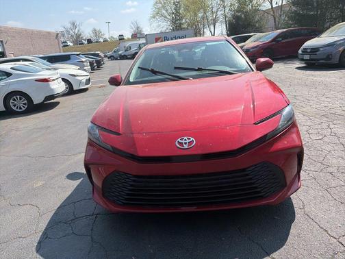 Supersonic Red 2025 Toyota Camry LE