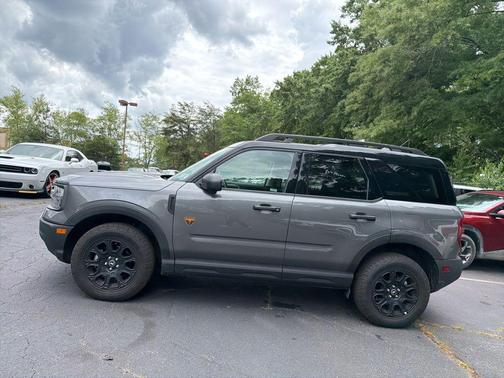 Gray 2025 Ford Bronco Sport Badlands