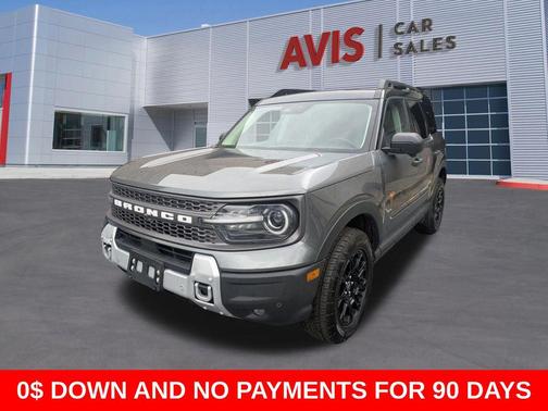 Gray 2025 Ford Bronco Sport Badlands