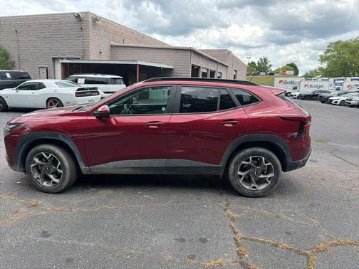 Crimson Metallic 2025 Chevrolet Trax LT