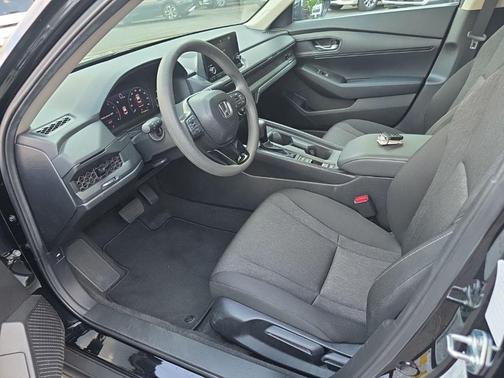 Black 2025 Honda Accord LX 1.5T