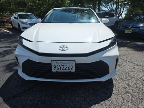 White 2025 Toyota Camry LE