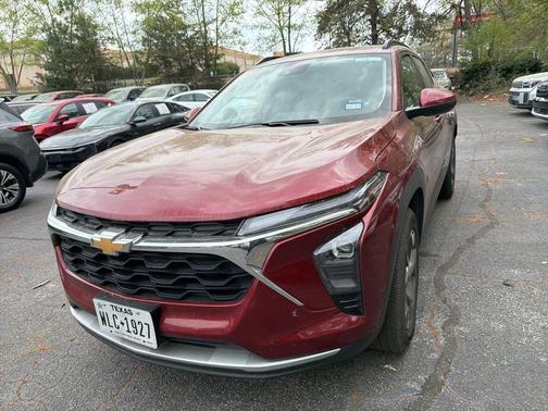 Crimson Metallic 2025 Chevrolet Trax LT