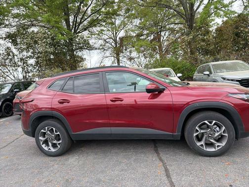 Crimson Metallic 2025 Chevrolet Trax LT