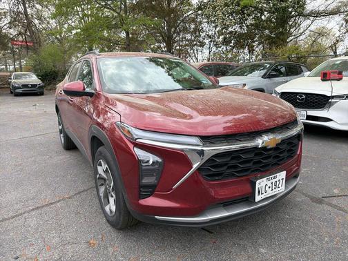 Crimson Metallic 2025 Chevrolet Trax LT