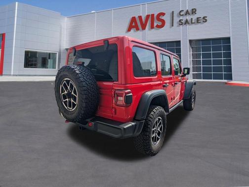 Firecracker Red Clearcoat 2025 Jeep Wrangler Rubicon