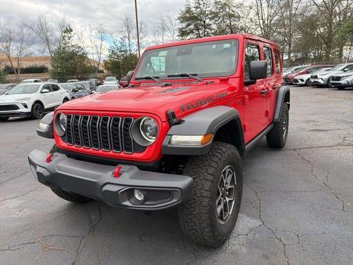 Firecracker Red Clearcoat 2025 Jeep Wrangler Rubicon