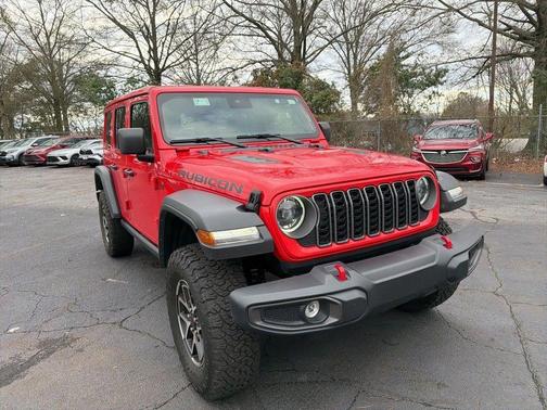 Firecracker Red Clearcoat 2025 Jeep Wrangler Rubicon