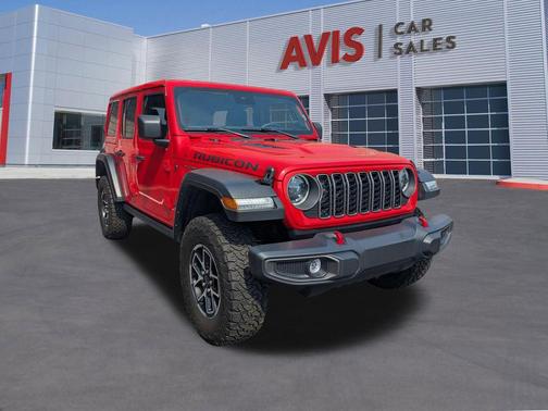 Firecracker Red Clearcoat 2025 Jeep Wrangler Rubicon