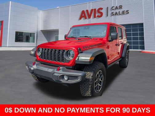 Firecracker Red Clearcoat 2025 Jeep Wrangler Rubicon