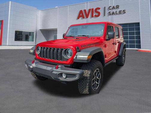 Firecracker Red Clearcoat 2025 Jeep Wrangler Rubicon