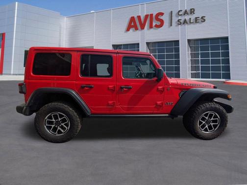 Firecracker Red Clearcoat 2025 Jeep Wrangler Rubicon