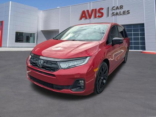 Radiant Red Metallic II 2025 Honda Odyssey Sport-L