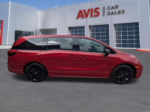 Radiant Red Metallic II 2025 Honda Odyssey Sport-L