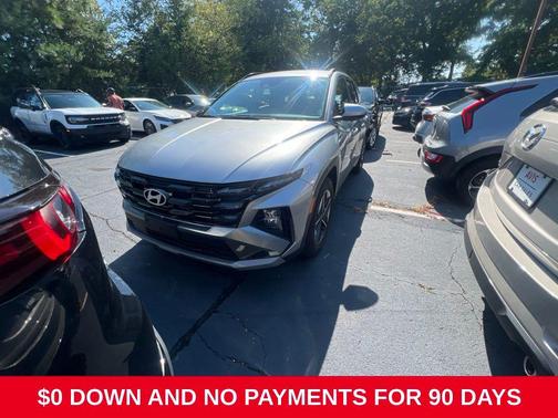 Shimmering Silver 2025 Hyundai TUCSON SEL