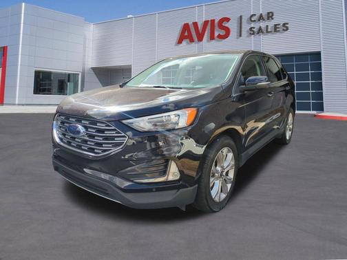 Black Metallic 2024 Ford Edge Titanium