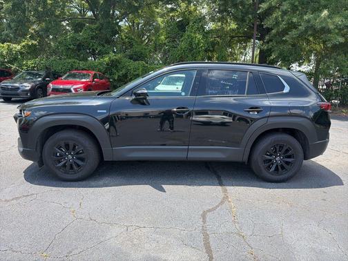 Jet Black 2025 Mazda CX-50 Hybrid Premium Package