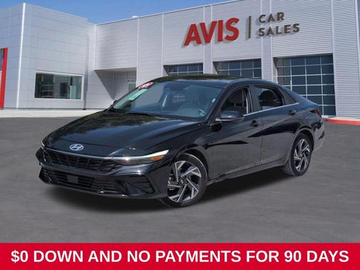 Abyss Black 2025 Hyundai ELANTRA Limited