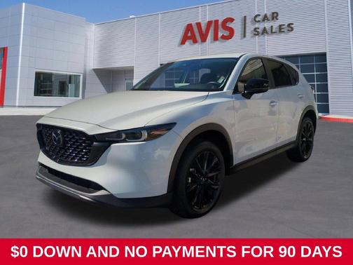 Rhodium White Metallic 2025 Mazda CX-5 2.5 S Carbon Edition