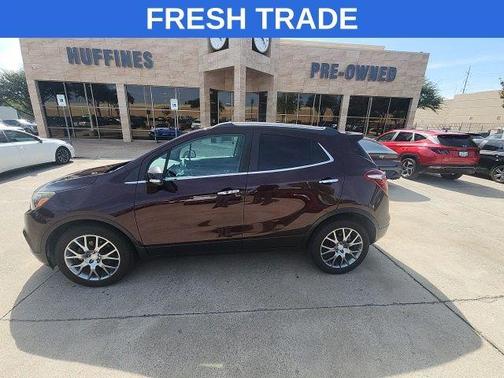 Black Cherry Metallic 2018 Buick Encore Sport Touring