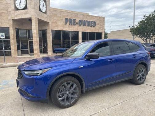 Apex Blue Pearl 2023 Acura MDX A-Spec