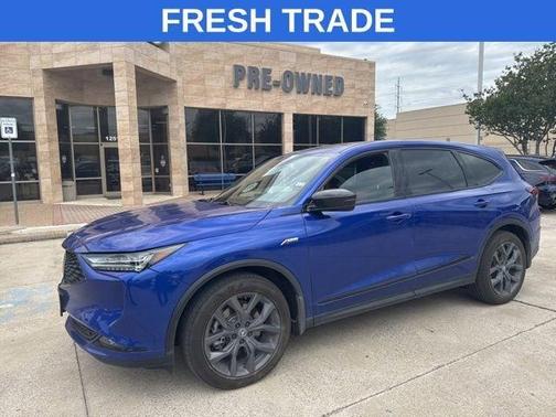 Apex Blue Pearl 2023 Acura MDX A-Spec