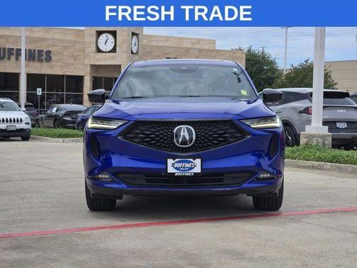 Apex Blue Pearl 2023 Acura MDX A-Spec