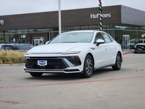 White 2026 Hyundai SONATA Hybrid Blue