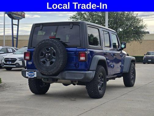 Ocean Blue Metallic 2018 Jeep Wrangler Unlimited Sport