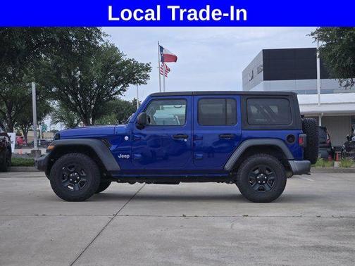 Ocean Blue Metallic 2018 Jeep Wrangler Unlimited Sport
