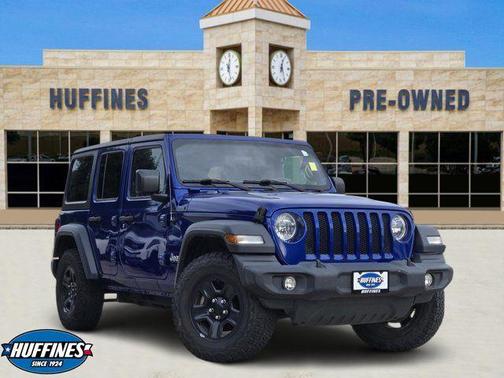 Ocean Blue Metallic 2018 Jeep Wrangler Unlimited Sport