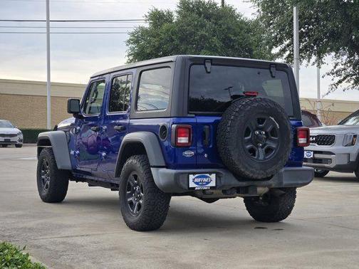 Ocean Blue Metallic 2018 Jeep Wrangler Unlimited Sport