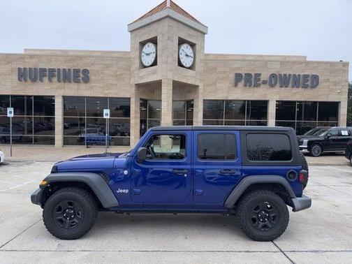 Ocean Blue Metallic 2018 Jeep Wrangler Unlimited Sport