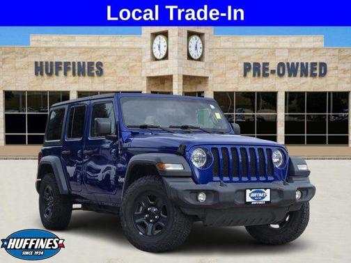 Ocean Blue Metallic 2018 Jeep Wrangler Unlimited Sport