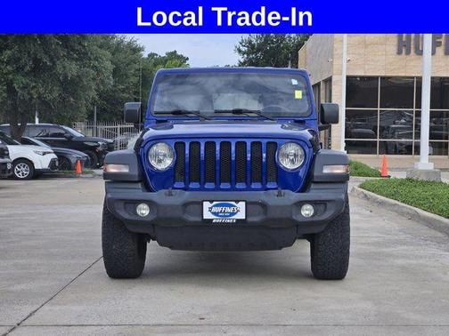 Ocean Blue Metallic 2018 Jeep Wrangler Unlimited Sport