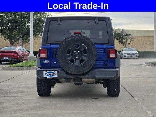 Ocean Blue Metallic 2018 Jeep Wrangler Unlimited Sport