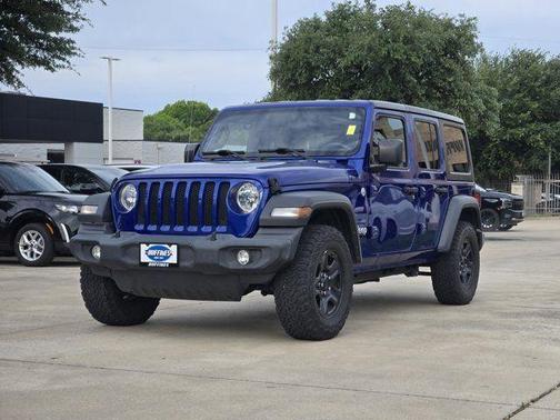Ocean Blue Metallic 2018 Jeep Wrangler Unlimited Sport