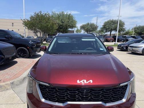 Red 2025 Kia Sorento SX