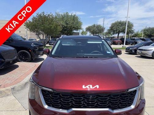 Red 2025 Kia Sorento SX