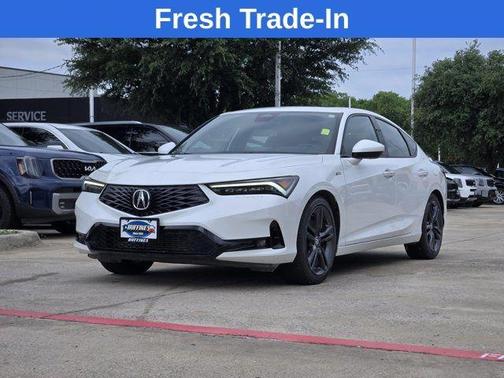 Platinum White Pearl 2023 Acura Integra A-Spec