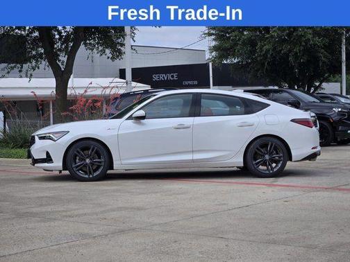 Platinum White Pearl 2023 Acura Integra A-Spec