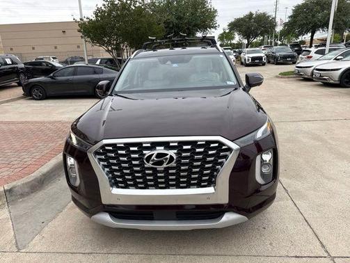 Burgundy 2021 Hyundai PALISADE Limited