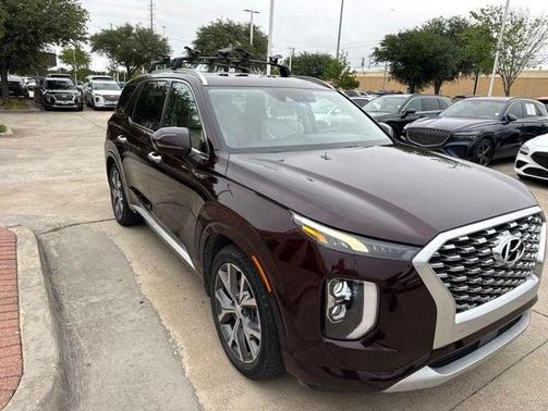 Burgundy 2021 Hyundai PALISADE Limited