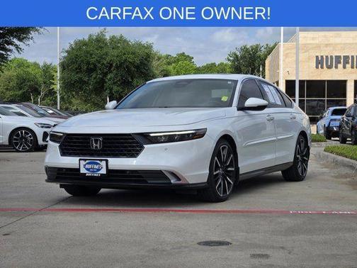 Platinum White Pearl 2023 Honda Accord Hybrid Touring