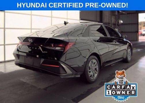Black 2025 Hyundai ELANTRA HEV Blue